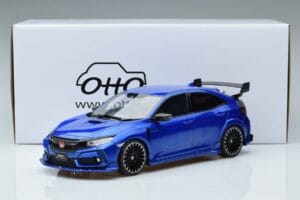 Honda Civic FK8 Type R Mugen Modrý Otto 1:18 OT987 Živica – obrázok 2 z 7