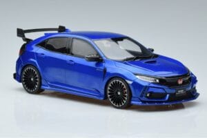 Honda Civic FK8 Type R Mugen Modrý Otto 1:18 OT987 Živica – obrázok 6 z 7