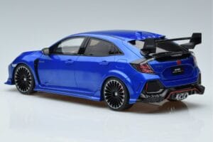 Honda Civic FK8 Type R Mugen Modrý Otto 1:18 OT987 Živica – obrázok 7 z 7