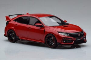 Honda Civic Type R GT FK8 Euro Spec Červený Otto 1:18 OT890 Živica – obrázok 4 z 6