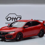Honda Civic Type R GT FK8 Euro Spec Červený Otto 1:18 - image 6 of 6