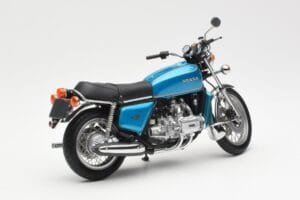 Honda Gold Wing GL1000 Modrá Metalická Minichamps 1:12 122161600 Kov – obrázok 3 z 6