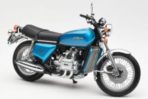 Honda Gold Wing GL1000 Modrá Metalická Minichamps 1:12 122161600 Kov – obrázok 4 z 6