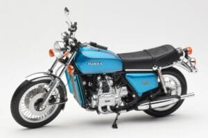 Honda Gold Wing GL1000 Modrá Metalická Minichamps 1:12 122161600 Kov – obrázok 5 z 6