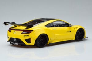 Honda NSX NC1 LB Works Liberty Walk Žltý GT Spirit 1:18 KJ034 Živica – obrázok 2 z 6