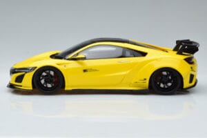 Honda NSX NC1 LB Works Liberty Walk Žltý GT Spirit 1:18 KJ034 Živica – obrázok 3 z 6