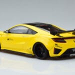 Honda NSX NC1 LB Works Liberty Walk Žltý GT Spirit 1:18 KJ034 Živica - image 5 of 6