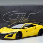Honda NSX NC1 LB Works Liberty Walk Žltý GT Spirit 1:18 KJ034 Živica - image 6 of 6