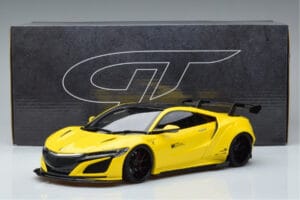 Honda NSX NC1 LB Works Liberty Walk Žltý GT Spirit 1:18 KJ034 Živica – obrázok 6 z 6