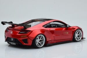Honda NSX NC1 Liberty Walk Candy Červený GT Spirit 1:18 GT245 Kov – obrázok 2 z 6