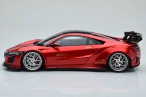Honda NSX NC1 Liberty Walk Candy Červený GT Spirit 1:18 GT245 Kov – obrázok 3 z 6