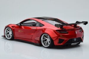 Honda NSX NC1 Liberty Walk Candy Červený GT Spirit 1:18 GT245 Kov – obrázok 5 z 6