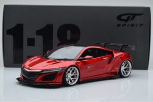 Honda NSX NC1 Liberty Walk Candy Červený GT Spirit 1:18 GT245 Kov – obrázok 6 z 6