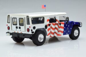 Hummer H1 General Gore-Lieberman USA 2000 Exoto 1:18 EX01807 Kov – obrázok 3 z 7