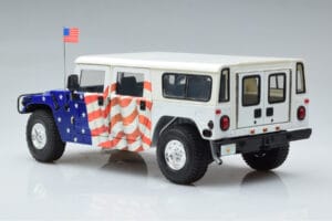 Hummer H1 General Gore-Lieberman USA 2000 Exoto 1:18 EX01807 Kov – obrázok 6 z 7