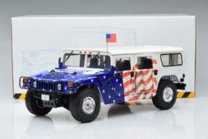 Hummer H1 General Gore-Lieberman USA 2000 Exoto 1:18 EX01807 Kov – obrázok 7 z 7