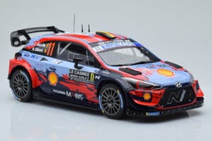 Hyundai i20 Coupe WRC #11 T. Neuville / N. Gilsoul Rally Monte Carlo 2020 IXO 1:18 18RMC067A Kov – obrázok 4 z 6