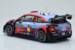 Hyundai i20 Coupe WRC #11 T. Neuville / N. Gilsoul Rally Monte Carlo 2020 IXO 1:18 18RMC067A Kov – obrázok 5 z 6