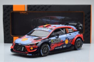 Hyundai i20 Coupe WRC #11 T. Neuville / N. Gilsoul Rally Monte Carlo 2020 IXO 1:18 18RMC067A Kov – obrázok 6 z 6