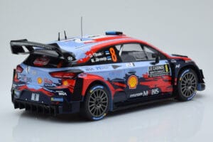 Hyundai i20 Coupe WRC #8 O. Tanak / M. Jarveoja Rally Monte Carlo 2020 IXO 1:18 18RMC067C Kov – obrázok 2 z 6