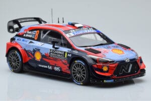 Hyundai i20 Coupe WRC #8 O. Tanak / M. Jarveoja Rally Monte Carlo 2020 IXO 1:18 18RMC067C Kov – obrázok 4 z 6