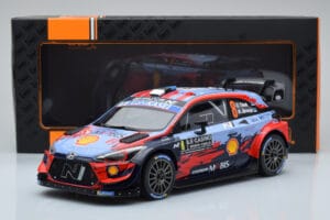 Hyundai i20 Coupe WRC #8 O. Tanak / M. Jarveoja Rally Monte Carlo 2020 IXO 1:18 18RMC067C Kov – obrázok 6 z 6