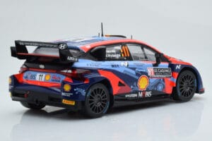 Hyundai i20 N Rally1 #11 T. Neuville / M. Wydaeghe Rally Monte Carlo 2022 IXO 1:18 18RMC112 Kov – obrázok 2 z 6