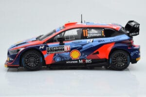Hyundai i20 N Rally1 #11 T. Neuville / M. Wydaeghe Rally Monte Carlo 2022 IXO 1:18 18RMC112 Kov – obrázok 3 z 6
