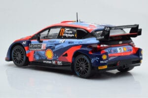 Hyundai i20 N Rally1 #11 T. Neuville / M. Wydaeghe Rally Monte Carlo 2022 IXO 1:18 18RMC112 Kov – obrázok 5 z 6