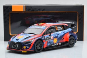 Hyundai i20 N Rally1 #11 T. Neuville / M. Wydaeghe Rally Monte Carlo 2022 IXO 1:18 18RMC112 Kov – obrázok 6 z 6