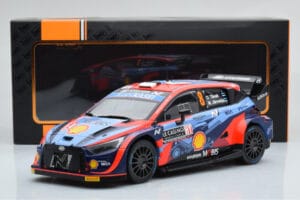 Hyundai i20 N Rally1 #8 O. Tanak / M. Jarveoja Rally Monte Carlo 2022 IXO 1:18 18RMC113 Kov – obrázok 6 z 6