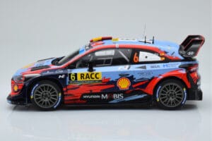 Hyundai i20 Coupe WRC #6 D. Sordo / C. del Barrio Rally Catalunya 2019 IXO 1:18 18RMC052C Kov – obrázok 3 z 6