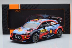 Hyundai i20 Coupe WRC #6 D. Sordo / C. del Barrio Rally Catalunya 2019 IXO 1:18 18RMC052C Kov – obrázok 6 z 6