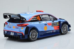 Hyundai i20 Coupe WRC #6 D. Sordo / C. del Barrio Rally Monte Carlo 2018 IXO 1:18 18RMC030C Kov – obrázok 2 z 6