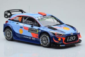 Hyundai i20 Coupe WRC #6 D. Sordo / C. del Barrio Rally Monte Carlo 2018 IXO 1:18 18RMC030C Kov – obrázok 4 z 6
