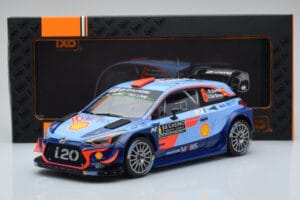 Hyundai i20 Coupe WRC #6 D. Sordo / C. del Barrio Rally Monte Carlo 2018 IXO 1:18 18RMC030C Kov – obrázok 6 z 6