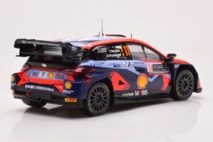 Hyundai i20 N Rally1 #11 T. Neuville / M. Wydaeghe Rally Monte Carlo 2023 IXO 1:18 18RMC153A Kov – obrázok 2 z 6