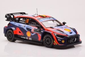 Hyundai i20 N Rally1 #11 T. Neuville / M. Wydaeghe Rally Monte Carlo 2023 IXO 1:18 18RMC153A Kov – obrázok 4 z 6