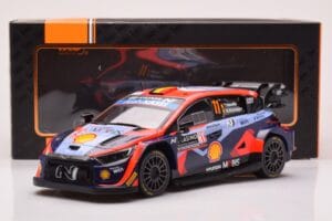 Hyundai i20 N Rally1 #11 T. Neuville / M. Wydaeghe Rally Monte Carlo 2023 IXO 1:18 18RMC153A Kov – obrázok 6 z 6