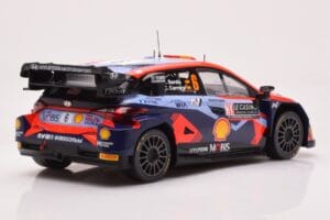 Hyundai i20 N Rally1 #6 D. Sordo / C. Carrera Rally Monte Carlo 2023 IXO 1:18 18RMC153B Kov – obrázok 2 z 6