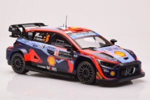 Hyundai i20 N Rally1 #6 D. Sordo / C. Carrera Rally Monte Carlo 2023 IXO 1:18 18RMC153B Kov – obrázok 4 z 6