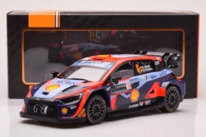 Hyundai i20 N Rally1 #6 D. Sordo / C. Carrera Rally Monte Carlo 2023 IXO 1:18 18RMC153B Kov – obrázok 6 z 6