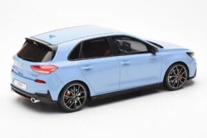 Hyundai i30 N Svetlo Modrý Otto 1:18 OT425 Živica – obrázok 2 z 6