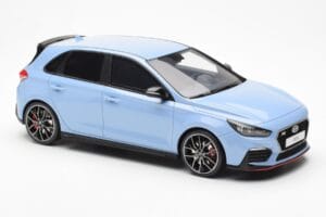 Hyundai i30 N Svetlo Modrý Otto 1:18 OT425 Živica – obrázok 4 z 6