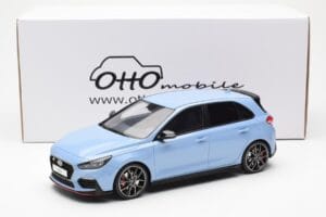 Hyundai i30 N Svetlo Modrý Otto 1:18 OT425 Živica – obrázok 6 z 6