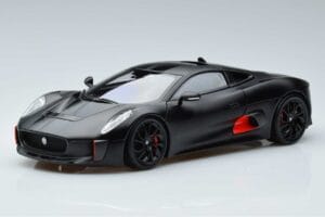 Jaguar C-X75 Čierny Almost Real 1:18 810605 Kov