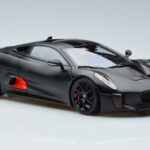 Jaguar C-X75 Čierny Almost Real 1:18 810605 Kov - image 5 of 7
