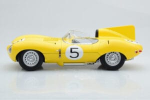 Jaguar D-Type #5 Ecurie Nationale Belge 24 Hours of Le Mans 1956 CMR 1:18 CMR143 Kov – obrázok 3 z 6