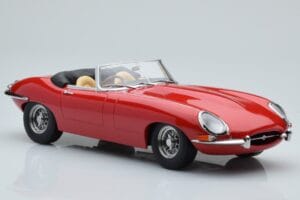 Jaguar E-Type Series 1 Roadster Červený KK-Scale 1:18 KKDC180482 Kov – obrázok 4 z 6