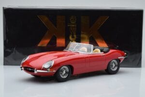 Jaguar E-Type Series 1 Roadster Červený KK-Scale 1:18 KKDC180482 Kov – obrázok 6 z 6